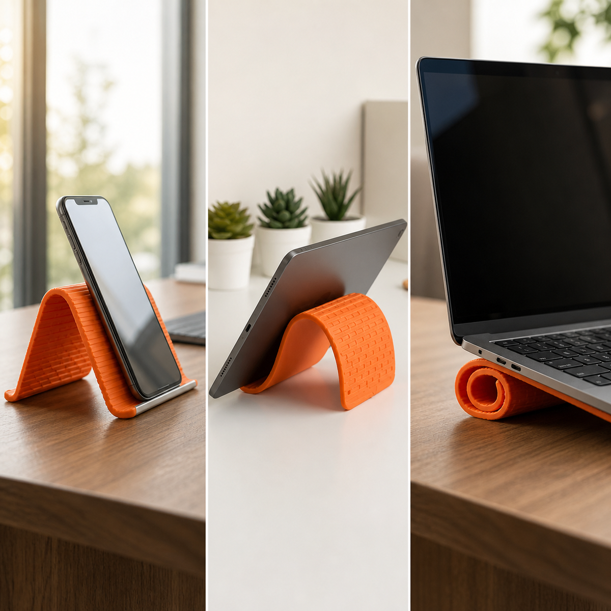 Yoga Mat Phone Stand by Made To Give