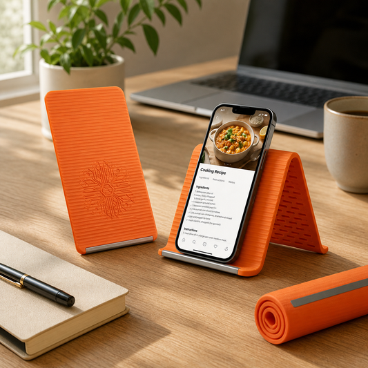 Yoga Mat Phone Stand by Made To Give